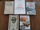 Lot 5 livres anciens - SECONDE GUERRE MONDIALE - WW2