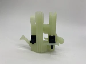 Fiat 500 2007 Front Right Door 68070266AD Window Regulator Repair Clips - Bild 1 von 5