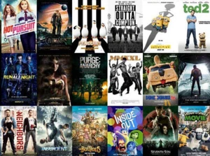 Film POSTERS Man Cave Print Wall Art Bar Gift Home Décor Vintage Retro Films A43 - Picture 1 of 143