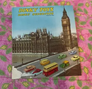 1958 DINKY TOYS SUPER TOYS Original CATALOG W/pricing - Picture 1 of 3