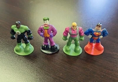 DC 漫画微型超级英雄人物超人小丑绿灯侠莱克斯路德 — 第 1/4 张图片