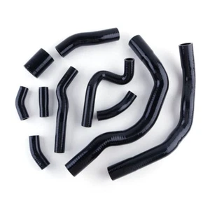 KIT de mangueras de refrigeración de radiador de silicona negras para BMW MINI COOPER S R53 2001-2006 - Imagen 1 de 17