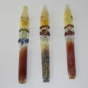 Glass Tobacco Smokingl pipe -Smoking Bowl 10''inch Design Art Steam Roller - Picture 1 of 1