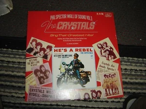 The Crystals - Sing Their Greatest Hits Japan Vinyl LP Lyrics E/E - Picture 1 of 2