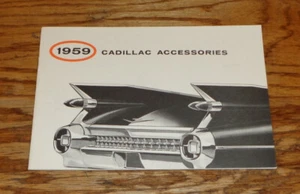 1959 Cadillac Accessories Sales Brochure 59 Fleetwood Eldorado Deville Seville - Picture 1 of 2