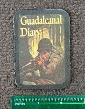 GUADALCANAL Military Recruiting Poster 100% Leather Patch - Made in USA