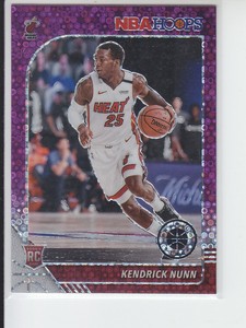2019-20 Hopps Premium Stock Kendrick Nunn Purple Disco Prizm #250 Heat