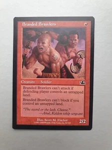 Branded Brawlers , MTG Prophecy (2000). Common Red Creature NM - Picture 1 of 2