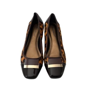 Pierre Dumas Women's Laurel-2 Slip-on Flat Dress Loafer Cheetah Print Size 7 1/2 - Picture 1 of 4