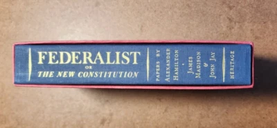Heritage Press- THE FEDERALIST or THE NEW CONSTITUTION by Hamilton, Madison 1973 Foto 1 de 4
