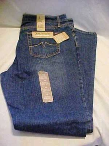 NWT Jeanstar Mercury Womens Size 16 Stretch Low-Rise 5 Pocket Bootcut Jeans - Picture 1 of 4