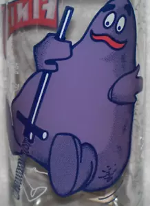 Vintage 1970s Grimace McDonald Collector Series Glass - Picture 1 of 3