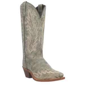 52159 Bota de Vaquero Laredo Damas EmmyLee Puntada Elegante - Verde NUEVA - Imagen 1 de 12