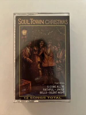 Rare Vintage 1992 Soultown Christmas Cassette Tape Soul Music SB41 - Image 1 of 2