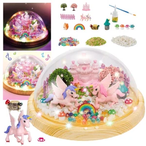 DIY Einhorn Nachtlicht Kinder Musik Nachtlicht Bastelset Spieluhr DIY Geschenke - Bild 1 von 12