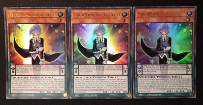 Yu-Gi-Oh! 3x Performapal Odd-Eyes Valet, BLMR-EN029, UR, 1.Edition, Englisch, NM - Bild 1 von 4