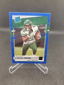 2020 Donruss La’MICAL PERINE Rated Rookie Blue Press Proof SP - Picture 1 of 2