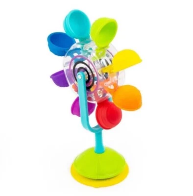 Sassy кружащийся водопад ванна всасывания игрушка многоцветный стержень ребенка 10 М + новый - Изображение 1 из 4