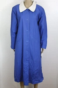 MISTY HARBOR Any Time Jacket Royal Blue Long Lined Raincoat - Picture 1 of 13