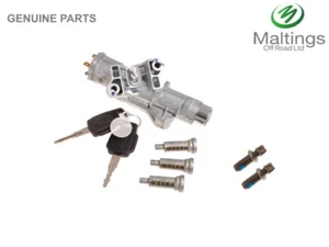 Genuine defender lock set defender ignition barrel + door locks lr077438 new - Picture 1 of 1