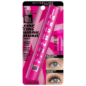Maybelline Lash Sensational Firework Washable Mascara 802 Blackest Black 0.33 oz - Picture 1 of 7