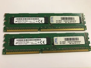 16GB 2x 8GB PC3-12800E ECC UDIMM Dell PowerEdge T110 II R210 II R220 Memory RAM - Picture 1 of 2
