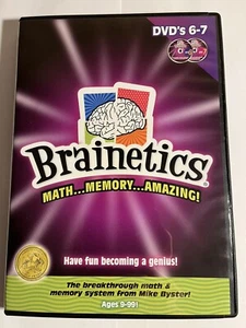 BRAINETICS  Math Memory Amazing 2 DVD Set Discs 6-7 Have Fun Becoming a  Genius - Picture 1 of 1