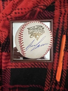 José Canseco Autografiado 2000 MLB Serie Mundial Béisbol New York Yankees con Certificado de Autenticidad - Imagen 1 de 3