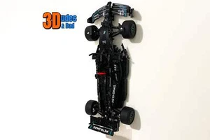 Wall Mount Bracket (vertical) for LEGO Technic Mercedes W14 F1 car (set 42171) - Picture 1 of 9
