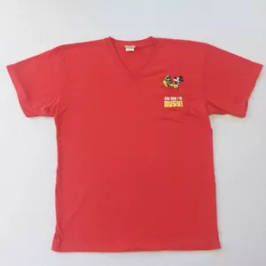 T-shirt vintage Topolino Disney XL tasca ricamata NON ORA SONO OCCUPATO - Foto 1 di 16