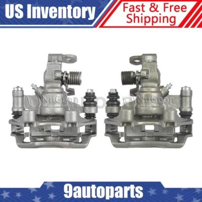 Par de pinzas de freno de disco traseras con soporte para Buick Park Avenue 1997 1998 1999 Foto 1 de 4