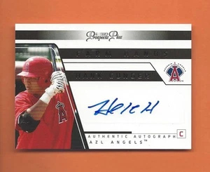 Tristar Perspects Plus 2006 Hank Conger Farm Hands automático #FH-16 ANGELS - Imagen 1 de 1