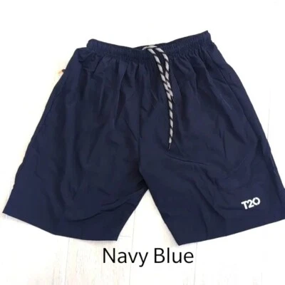 Pantalones cortos deportivos con cordón para niños con bolsillo con cremallera, material de ajuste seco para 10 años-18 años Foto 1 de 4