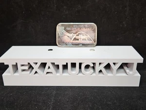 1975 84th ANA Convention Welcome To L.A.X. 1oz .999 Fine Silver Art Bar #0024 - Picture 1 of 8