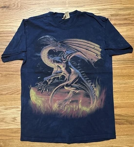Vintage The Mountain T-Shirt Größe M Dragon Supernatural Fantasy Underworld USA - Bild 1 von 9