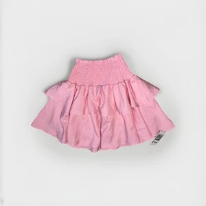 Minifalda en capas rosa claro nueva con etiquetas talla XS - Imagen 1 de 3