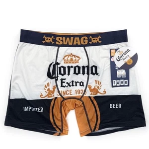 Corona Extra Swag Boxer Briefs Mens Large Underwear Mexican Beer Fun Funny Gift - Picture 1 of 7