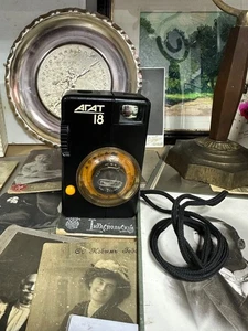 Soviet Agat 18 Subminiature 16mm Film Camera Industar-104 28/2.8 Lens USSR - Picture 1 of 12