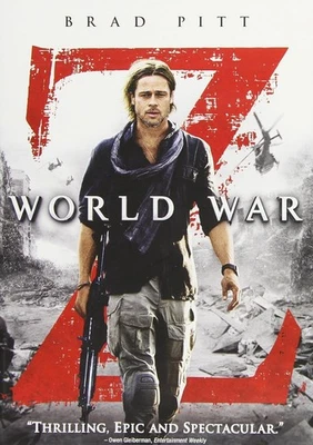 World War Z (DVD, 2013) Brad Pitt Zombies Horror Thriller Brand New - Image 1 of 2