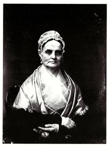 POSTCARD "Lucretia Mott" Women's Rights, Seneca Falls Convention 1848 NrMNT - Picture 1 of 2