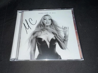 MARIAH CAREY HERE FOR IT ALL SIGNED CD D2C EXCLUSIVE LIMITED EDITION NEW SEALED - Bild 1 von 2
