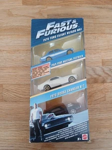 MATTEL FAST & FURIOUS ULTIMATE PERFORMANCE 3 PACK FCG03 1:55 - Picture 1 of 6