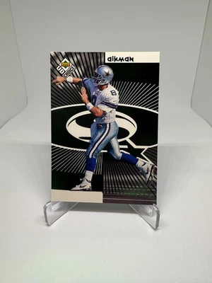 1998 UD Choice Starquest/Rookquest Green Troy Aikman/Williams (SR11) ERROR Card - Image 1 of 3
