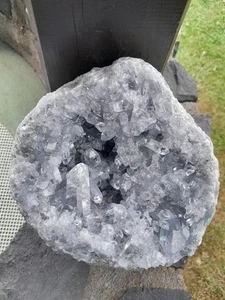 Coelestin XX  Druse Madagaskar/Mahajanga , aus der Sakoany-Mine - Bild 1 von 10