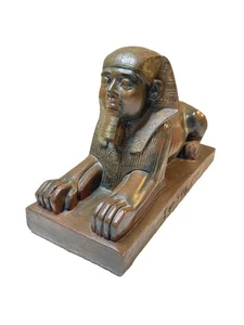 Egyptian Sphinx of King Ammenemes II of Tanis Egypt Cast Resin Statue Figure - Picture 1 of 13