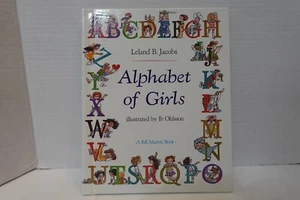 Alphabet of Girls (Leland B. Jacobs) hardcover children's book - Imagen 1 de 7