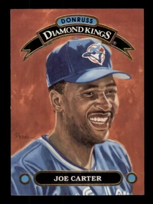 1992 DONRUSS DIAMOND KINGS #DK-3 JOE CARTER TORONTO BLUE JAYS - Image 1 of 2