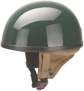 Redbike Half Shell Helmet Size L RB500 Oldtimer Classic Retro Racing Green - Picture 1 of 3
