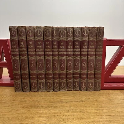 The Home University Encyclopedia ( Revised Edition 1944 ) Complete 12 Volumes - Image 1 of 4