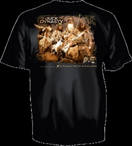 Duck Dynasty Family Calling Short Sleeve T-Shirt Black XL - Image 1 of 1